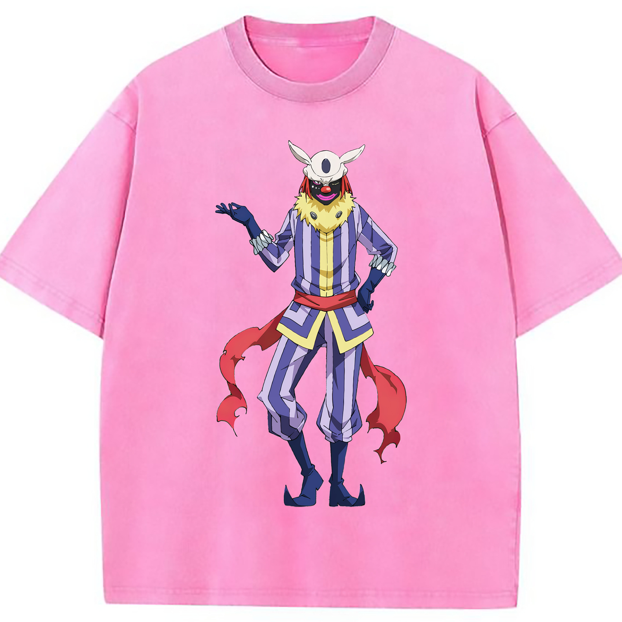 （画像用） 転スラ Regarding Reincarnated to Slime 綿100% ヴィンテージ風 半袖Tシャツ（フロントプリント）